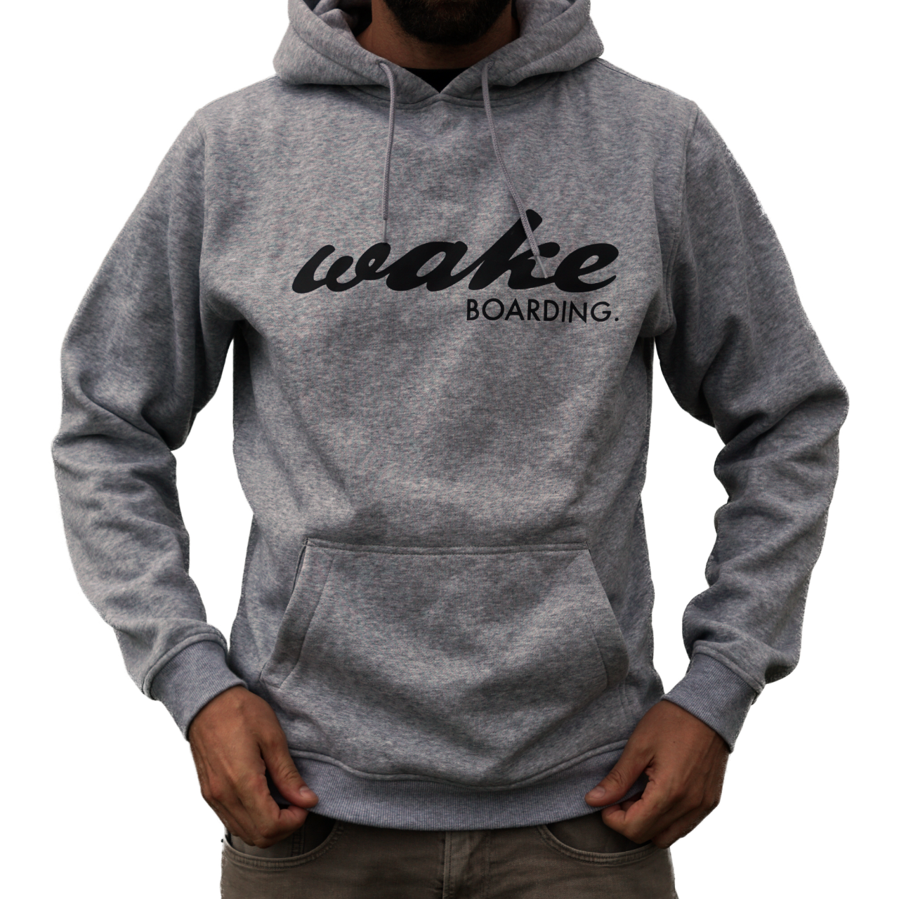 LWA Hoodie Men wakeboarding grey