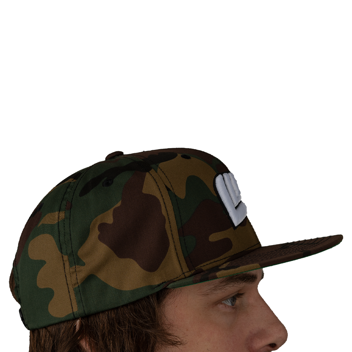 Yupoong FLEXFIT Classic Snapback Green/Brown Camouflage